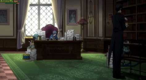 Kuroshitsuji, Phantomhice manor Phantomhive Manor, Black Butler Kuroshitsuji, Ciel Phantomhive, Castle, Building, Anime, Black