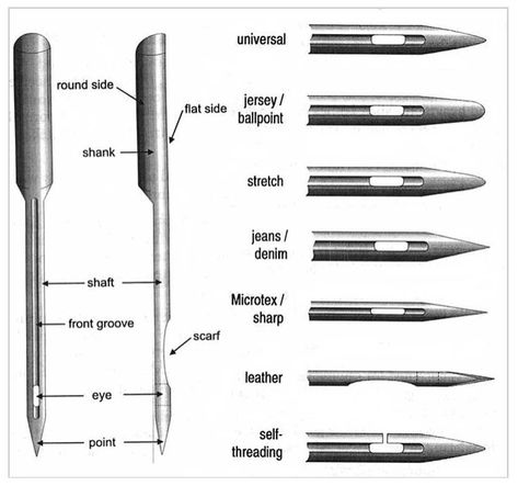 Learning more about the different parts of your sewing machine is more important than you might think! Let’s look at the most crucial piece—the needle. Machine Needles, Sewing Machine Needle, Diy Textiles, Sewing Essentials, Sewing Machine Needles, Home Sewing, Sewing Needles, Sewing Needle, Sewing Studio