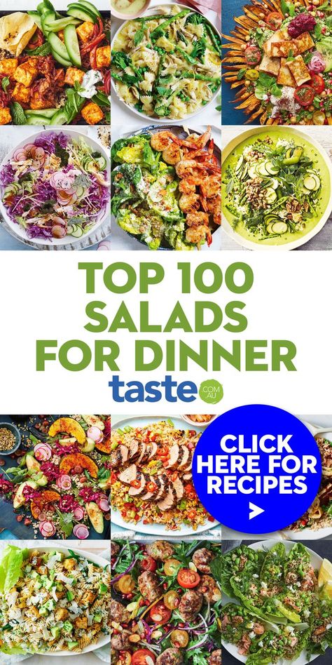 Aussie Bbq Ideas, Amazing Salad Recipes, Breastfeeding Meals, Meatball Salad, Salads For Dinner, Chicken Noodle Salad, Salad Party, Summer Lunch Recipes, Italy Pasta