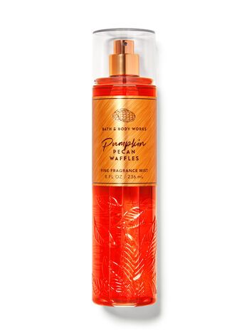 Pumpkin Pecan Waffles Fine Fragrance Mist | Bath & Body Works Bath And Body Works Pumpkin Pecan Waffles, Pumpkin Pecan Waffles Bath Body Works, Orange Wishlist, Pumpkin Bath And Body Works, Fall Bath And Body Works, Pumpkin Skincare, Bath And Body Works Aesthetic, Pumpkin Pecan Waffles, Fall Perfume