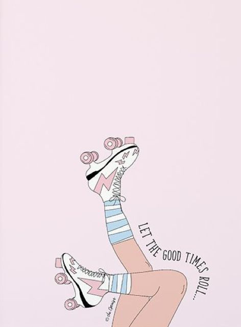 Pink Roller Skates, Skating Quote, Roller Derby Girls, Girls Roller Skates, Roller Skates Vintage, Roller Skaters, Skate Art, Roller Girl, X Games