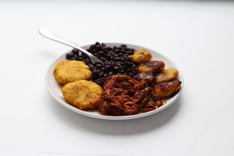 Jackfruit Ropa Vieja Canned Jackfruit, Cuban Dishes, Lentils Beans, Signature Dishes, Canned Black Beans, Slow Cooked, The Sauce, Vegan Foods, Pulled Pork