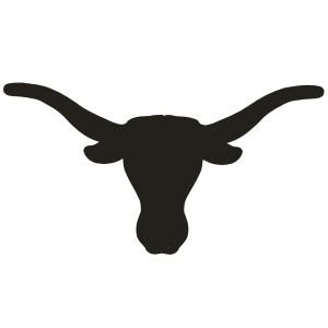 Longhorn Silhouette Clip Art | Bull skull | Cowgirls Party Balloon Paint, Western Applique, Cow Skull Svg, Country Tattoo, Tattoo Silhouette, Shutterstock Images, Skull Silhouette, Longhorn Bull, Native American Tattoo