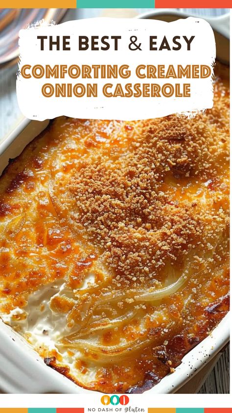 Comforting Creamed Onion Casserole Onion Casserole, Cozy Dinners, Creamed Onions, Holiday Meal, Holiday Side Dishes, French Onion Soup, Quick Dinner Recipes, Looks Yummy, Family Dinners