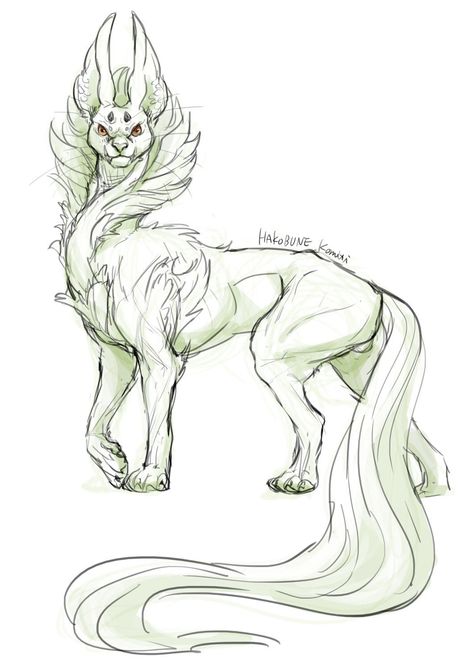 Dnd Chimera, Mythical Creature Drawings Sketches, Mythical Creatures Drawings, Creature Fantasy, Mystical Animals, 강아지 그림, Mythical Animal, Fantasy Beasts, Creature Drawings