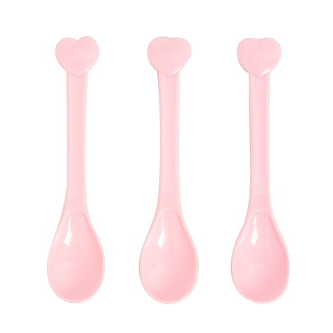 Pink Heart Spoons - 16 Ct. - OrientalTrading.com Plastic Party Cups, Cute Furniture, Pink Stuff, Ice Cream Social, Engagement Parties, Personalized Paper Napkins, Plastic Spoons, Disposable Plates, Pink Kitchen