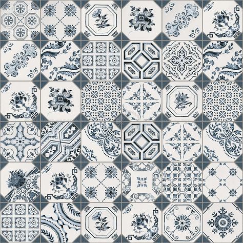 Ceramic patchwork tile texture seamless 21253 Interior Wallpaper Texture Seamless, Kitchen Wall Tiles Texture, Ceramic Floor Tiles Texture, Folk Interior, Ceramics Texture, Tile Texture Seamless, Wallpaper Texture Seamless, Wall Panel Texture, Wall Tile Texture