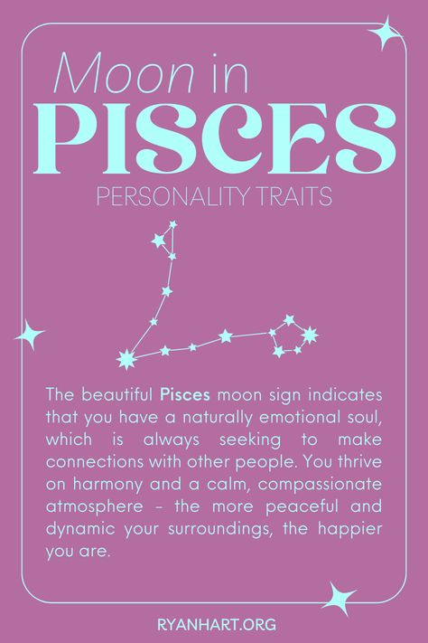 Aura Of A Pisces, Pisces Sun Pisces Moon, Pisces Moon Woman, Pisces Moon Aesthetic, Libra Sun Pisces Moon, Pisces 2023, Pisces Moon Sign, Pisces Personality Traits, Scorpio Moon Sign