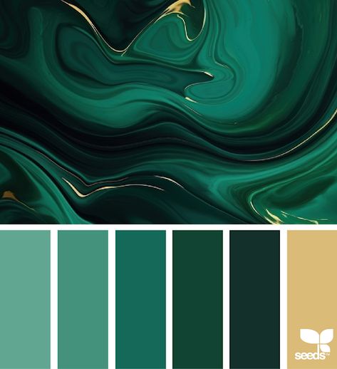 Design Seeds: Color Swirl Jade Colour Palette, Magnolia Color Palette, Green Gold Palette, Sage Green Color Combinations, Palette Verde, Green Color Palate, Dark Green Color Palette, Inspiration Color Palettes, Design Seeds Color Palette