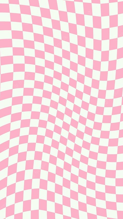 Checkers Wallpaper, Pink Walpaper, Backdrop Wallpaper, Pastel Pink Wallpaper, Checker Wallpaper, Pink And White Background, Cute Pink Background, Seni Pastel, Wallpaper Illustration