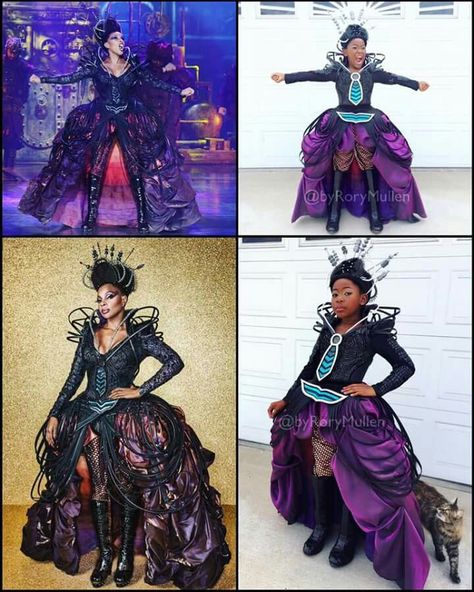 EVILENE from The Wiz Live Image Book, Good Pics, Black Cosplay, African American Family, Witch Costumes, Family Films, Edit Video, Beautiful Costumes, Wicked Witch