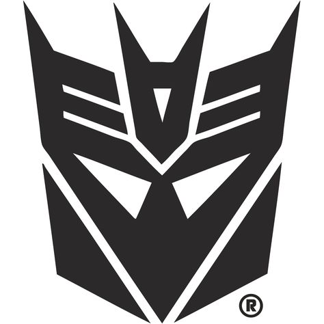 Decepticon Logo Decepticon Logo Tattoo, Transformers Autobots Logo, Transformers Decepticons Logo, Woodcut Logo, Logo Transformers, Transformers Reference, Autobots Logo, Transformers Logo, Fate Tattoo