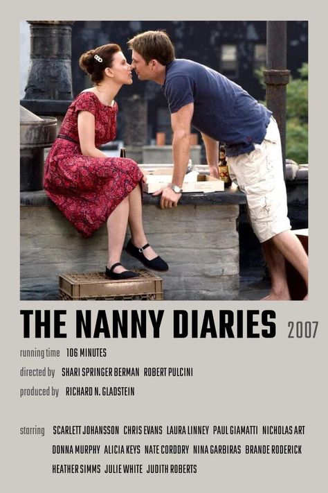 Top Romantic Movies, Nanny Diaries, The Nanny Diaries, Romance Movie Poster, Romcom Movies, Diary Movie, Top Movies To Watch, Movies For Free, Bon Film