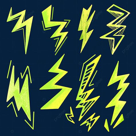 fluorescent green cartoon lightning combination Lightning Cartoon, Lightning Illustration, Lightning Aesthetic, Lightning Background, Lightning Pattern, Green Combination, Green Cartoon, Green Png, Lightning Logo