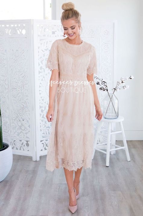 Mormon Dress, Modest Boutique, Neesees Dresses, Dresses Church, Dresses For Juniors, Church Weddings, Bridesmaid Dresses With Sleeves, Modest Tops, Dresses Ladies