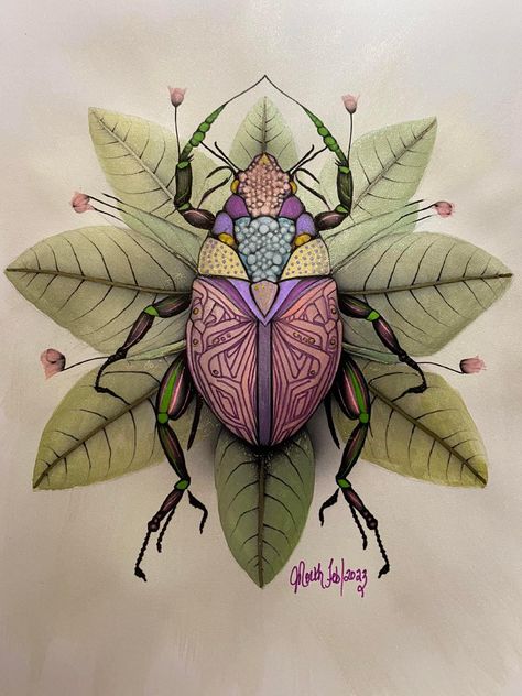 Gcse Resources, Beetle Drawing, Insect Print, Cool Bugs, Beetle Bug, Butterfly Pictures, Bugs And Insects, Alcohol Markers, Wood Gifts