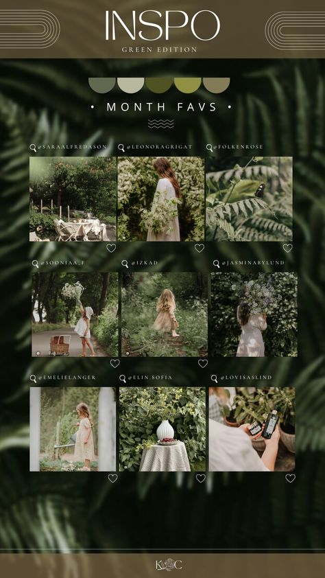 Feed Instagram Green Aesthetic Inspiration Ideas Green Instagram Feed, Green Aesthetic Instagram, Aesthetic Instagram Accounts, Green Instagram, Green Name, Green Inspiration, Instagram Blogger, Instagram Feed Ideas, Green Aesthetic