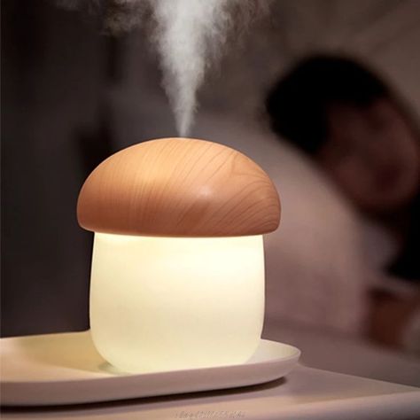 Cute Air Purifier, Cute Humidifiers, Cute Humidifier Aesthetic, Bedroom Humidifier Aesthetic, Cute Diffusers, Cool Diffusers, Humidifier Cute, Cute Diffuser, Humidifier Mushroom