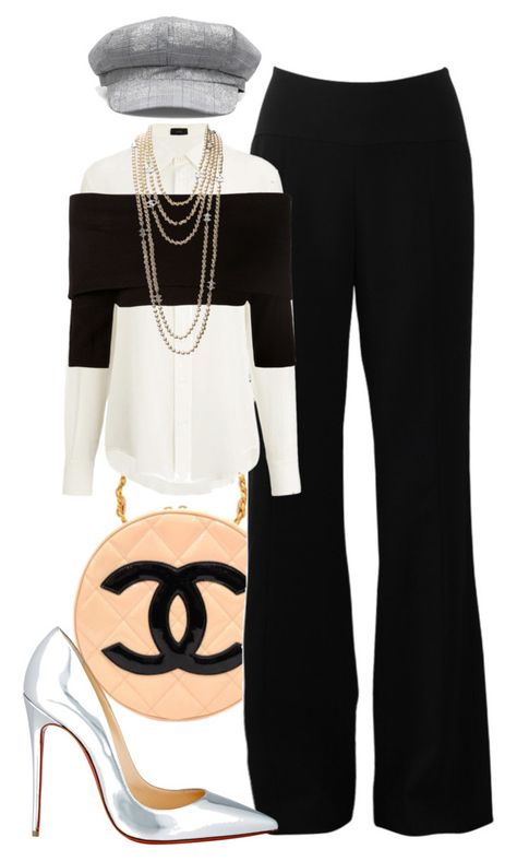 "Day 252: Andy Sachs" by onceuponascreen ❤ liked on Polyvore featuring Chanel, Narciso Rodriguez, Joseph, Dorothee Schumacher and Christian Louboutin Andy Sachs Outfits, Wine Dress Outfit, Paris Fall Outfits, Devil Wears Prada Outfits, Calm Autumn, Andy Sachs, Fedora Fashion, Theatre Outfit, Wine Dress