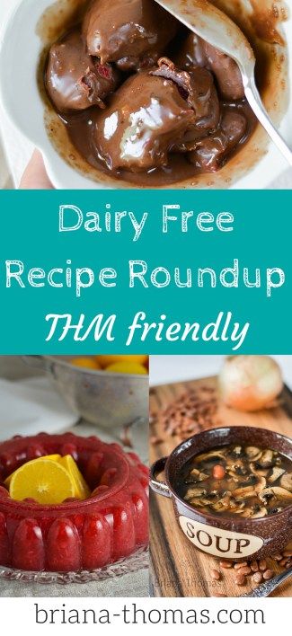 Here's a dairy free recipe roundup that includes over 60 THM friendly recipes! Trim Healthy Mama Recipe, Dairy Free Lunch, Briana Thomas, Dairy Free Recipe, Trim Healthy Mama Plan, Trim Healthy Momma, Lactose Free Diet, Trim Healthy Mama Recipes, Thm Desserts