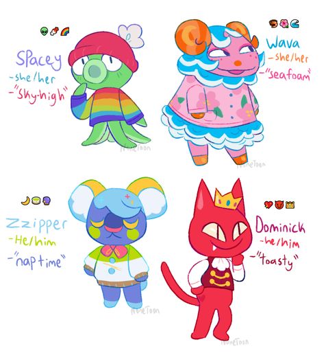 Animal Crossing Oc, Animal Crossing Designs, Animal Crossing Funny, Animal Crossing Fan Art, Animal Crossing Memes, The Emoji, Animal Crossing Characters, Animal Crossing Villagers, New Animal Crossing