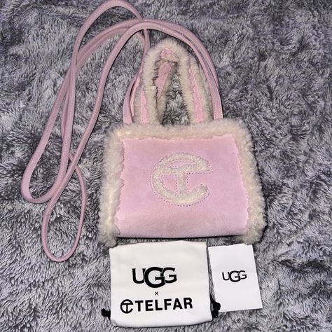 Pink Uggs, Small Bag, Pink Bag, Brand New, Wallet, Pink, Color