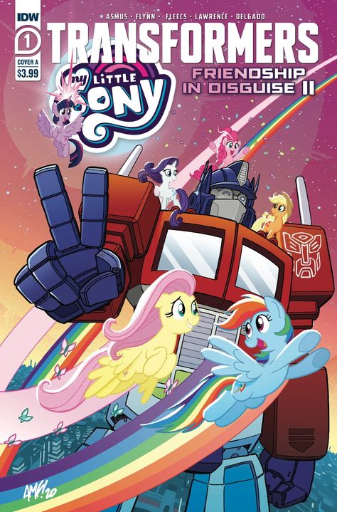 Mlp Transformers Crossover, Mlp X Transformers, Mlp Idw Comics, Transformers Crossover, Two Worlds Collide, Worlds Collide, Transformers Comic, Transformers 3, Skull Island