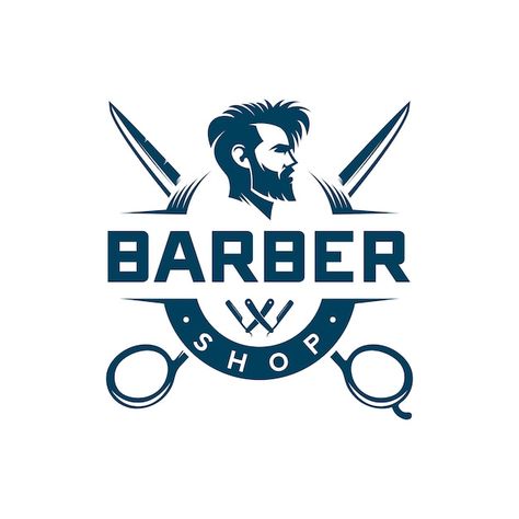 Barber Poster, Barber Shop Vintage, Craft Beer Shop, Salon Wallpaper, Beard Logo, Barber Logo, Hair Salon Logos, Retro Logo Design, Salon Logo Design