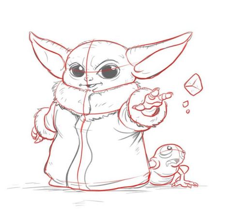 LEARN TO DRAW BABY YODA FROM STAR WARS IN 9 STEPS - Improveyourdrawings.com | Star wars art drawings, Star wars drawings, Yoda drawing How To Draw Grogu, Grogu Drawing Easy, Star Wars Yoda Drawing, How To Draw Baby Yoda, Grogu Drawing, Baby Yoda Painting, Baby Yoda Drawing, Draw Star Wars, Star Wars Art Drawings