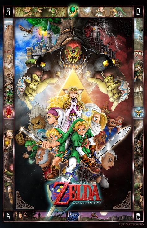 Zelda Artwork, Zelda Poster, Legend Of Zelda Poster, Scottish Festival, Zelda Video Games, Zelda Ocarina Of Time, Zelda Funny, Time Poster, Time Video