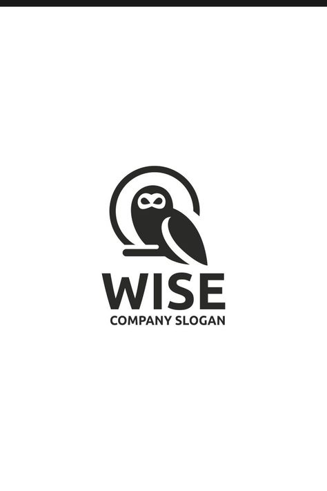 Wise Logo Template, #Affiliate #Wise #Logo #Template Wise Logo Design, Wise Logo, Logo Design Collection, Class 11, Unique Branding, Retail Logo, Company Slogans, Elegant Logo, Abstract 3d