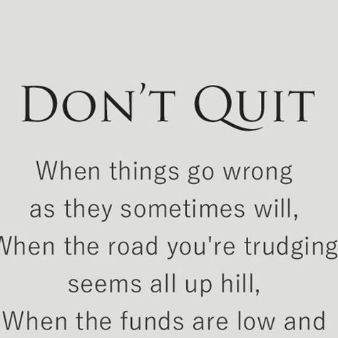 My Positive Outlooks on Instagram: "When things get tough, don't give up. Take a break if you need to, but don't quit on your dreams. #dontquit #nevergiveup #keepgoing #motivation #inspiration #selfimprovement #personaldevelopment #growthmindset" When Things Get Tough Quotes, Don’t Quit, Dont Give Up Quotes, Dont Give Up Quote, Take A Break But Dont Quit, Don’t Give Up Quotes, Dont Quit Quotes, Don’t Give Up Yet Quotes, Don’t Give Up Bible Verses