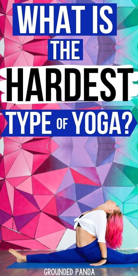 The hardest type of yoga may be different to each person, but these are the types you may one to prepare a bit more for before going. Hardest Yoga Poses, Power Vinyasa Yoga, Yoga Routine For Beginners, Leggings Outfits, Easy Yoga Poses, Partner Yoga, Yoga Exercises, Yoga For Flexibility, Types Of Yoga