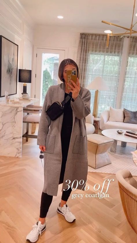 Mango Coatigan, Coatigan Outfit, Cella Jane, Mama Style, Oversized Coat, Athleisure Wear, Kimono Fashion, Workout Wear, Comfy Outfits