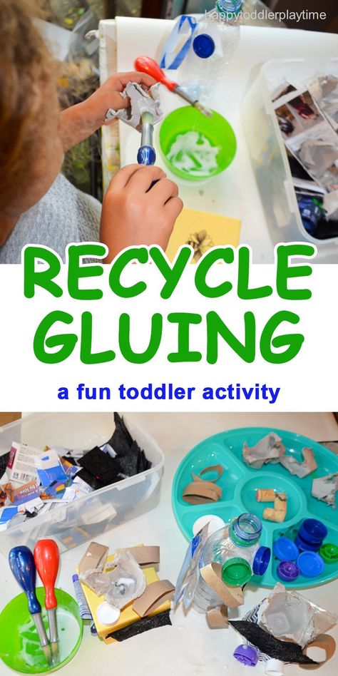 GLUEPINtetxt Creative Curriculum Reduce Reuse Recycle, Reduce Reuse Recycle Activities, Recycle Preschool, Eyfs Nursery, Recycling Activities For Kids, Recycling Lessons, Sustainability Activities, Recycling Activities, Earth Week