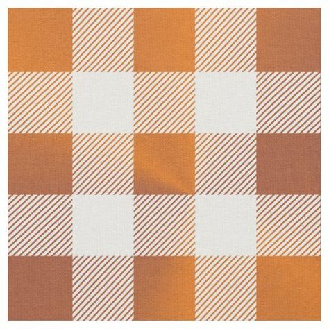 Glam Orange White Inch Square Buffalo Plaid Fabric Buffalo Plaid Fabric, Butterfly Nursery, Orange Fabric, Plaid Fabric, Eco Friendly Fabric, Consumer Products, Buffalo Plaid, Fabric Width, Beautiful Quilts