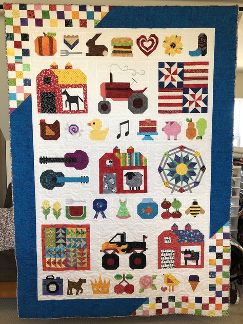 State Fair Quilt Pattern, Quilt Boards, Crazy Quilts Patterns, Wa State, Quilts Patterns, Country Fair, Clark County, Lori Holt, Barn Quilt Patterns