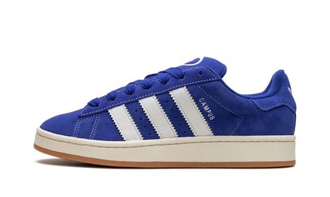 Adidas Campus 00s "Semi Lucid Blue" Adidas Shoes Campus, Stripes Branding, Sneaker Displays, Adidas Campus 00s, Adidas Design, Classic Adidas, Inspired Aesthetic, Y2k Era, Marina Blue