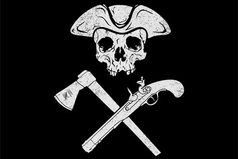 Jolly Roger Flag, Patriotic Tattoos, Pirate Boats, Funny Patches, American Flag Wallpaper, Heavy Metal Art, Viking Shield, Morale Patches, Backpack Patches