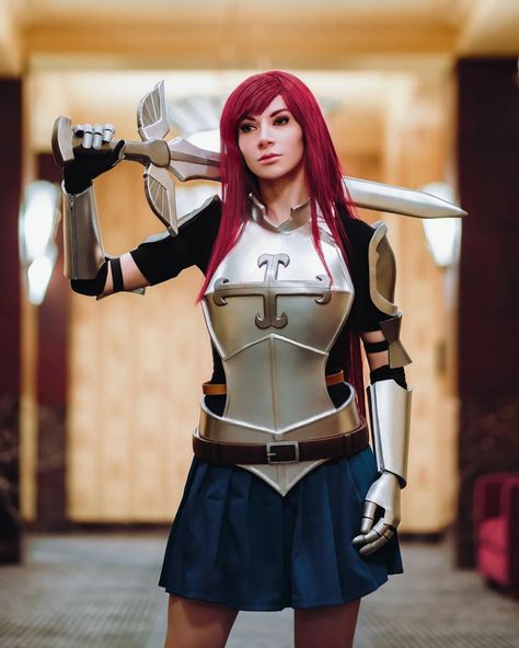 Erza Cosplay, Erza Scarlet Cosplay, Erza Scarlet Fairy Tail, Scarlet Fairy Tail, Fairy Tail Cosplay, Scarlet Heart, Erza Scarlet, Fairy Tail, Scarlet