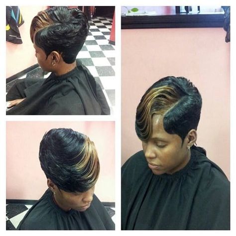 Short 27 Piece Hairstyles, Short Quick Weave Hairstyles, 27 Piece Hairstyles, Short Quick Weave, Short Weave Hairstyles, Black Hair Short Cuts, Sew In Hairstyles, Tamar Braxton, Quick Weave Hairstyles