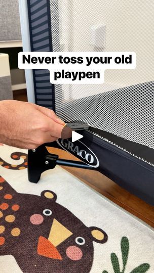 13M views · 209K reactions | Dad turns old playpen into new treasure | Dad turns old playpen into new treasure 

This original video was produced by Network Media LLC, Wonder and Raw, and Liz & Jeff.

#dad #baby #toddler... | By Wonder and Raw | You ready? What is that? Do you love it? Yeah. I love
Media. Playpen Ideas Diy, Diy Play Pen, Baby Playpen Ideas, Playpen Bed Ideas, Diy Playpen, Play Tent Diy, Playpen Ideas, Baby Play Pen, Toddler Songs