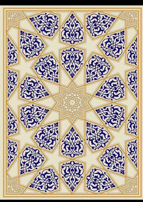 Islamic Art Pattern Arabesque, Islamic Mosaic Art, Islamic Patterns Geometric, Arabian Pattern, Islamic Mosaic, Islamic Design Pattern, Printable Wall Poster, Islamic Tiles, Islamic Motifs