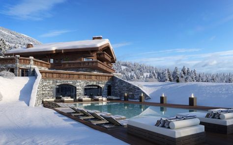 The Most Stylish Ski Chalet in Switzerland - Ultima Crans Montana - The Style Traveller Stylish Luxury Ski Chalet in Switzerland Ultima Crans Montana % #travel #traveltips #travellerdestination #montana #traveller #travelphotography #places #switzerland Switzerland House, Large Hot Tub, Crans Montana, Mountain Chalet, Trendy Interiors, Swiss Chalet, Luxury Ski Chalet, Luxury Ski, Ski Chalet