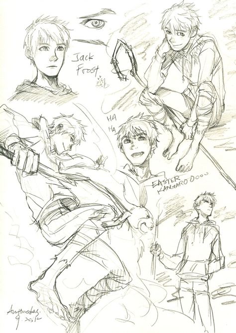 Jackson Overland, Draw Better, Guardians Of Childhood, Drawing Girls, Legend Of The Guardians, Jack Frost And Elsa, Jack And Elsa, Rise Of The Guardians, The Guardians