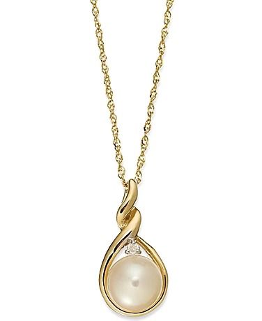 Necklaces: Diamond, Gold, Silver, Gemstone - Macy's Elegant Macy's Pendant Necklace, Macy's Formal Pendant Necklace, Macy's Gold Necklaces For Wedding, Elegant Macy's Necklaces For Anniversary, Elegant Macy's Necklaces For Wedding, Simple Pearl Pendant, Single Pearl Pendant, Luxe Necklace, Diamond Pendant Sets