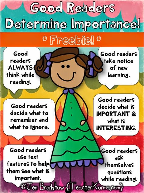 Determining importance lessons for improving comprehension ~ FREE! Determining Importance, Reader's Theater, Improve Reading Comprehension, Thinking Strategies, Fiction Story, Teacher Freebies, Comprehension Skills, Classroom Freebies, 3rd Grade Reading