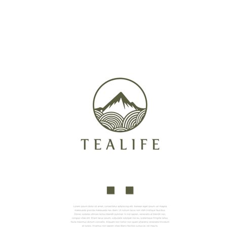 Design #159 by Queen Market | Powerful Logo Design for EC selling Japanese Tea Powerful Logo, Cafe Logo Design, Tea Logo, Mountain Logo, Japan Logo, Mountain Logos, Logo Idea, Japanese Waves, Tea Design