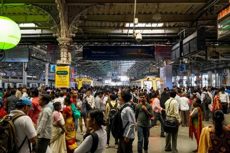 Inside Victoria train station, Mumbai. Crowded central train station in Mumbai, #Sponsored , #AFFILIATE, #affiliate, #train, #central, #Crowded, #Victoria Indian Illustrations, Crowd Images, Apartments Exterior, Indian Illustration, Mumbai City, Templates Business, Car Photo, Central Station, Infographic Templates