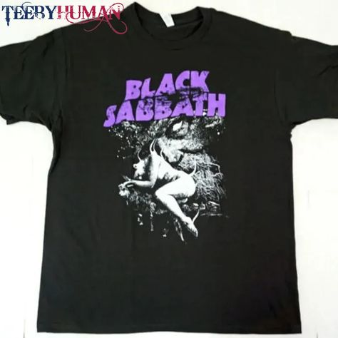 Black Sabbath Concert, Black Sabbath T Shirt, Don't Sleep, Batman T Shirt, Festival T Shirts, Art Equipment, Statement Tees, Ozzy Osbourne, Black Sabbath